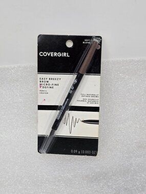 Covergirl Easy Breezy Brow Micro-Fine + Define Pencil Soft Blonde 720 Eyebrow